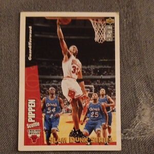 Chicago Bulls Slam Dunk Series Trading Card